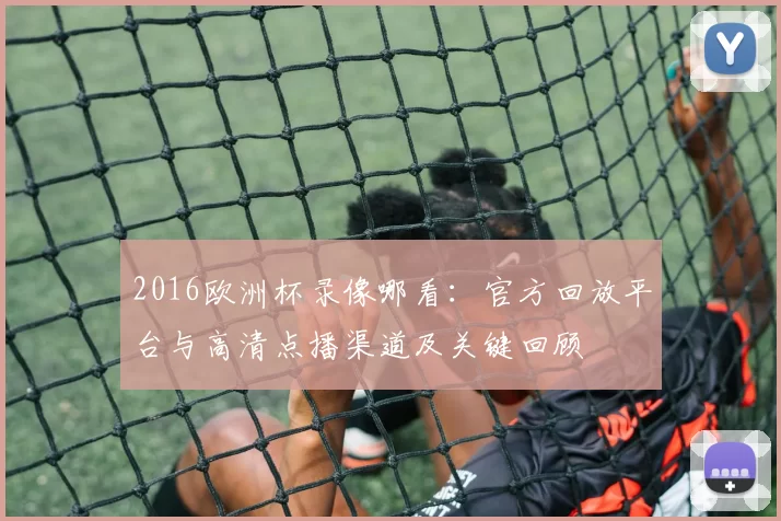 2016欧洲杯录像哪看:官方回放平台与高清点播渠道及关键回顾