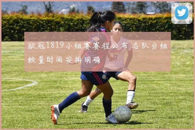 欧冠1819小组赛赛程公布 各队分组较量时间安排明确